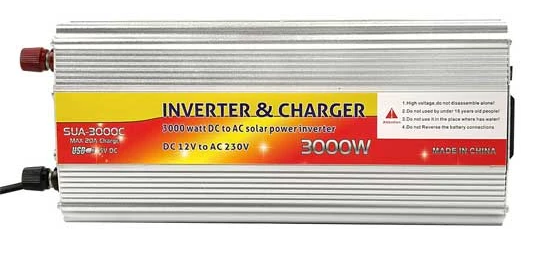اینورتر شارژر 3000 وات برند رومکس(ROMEX) مدل SUA–3000C با شارژر باتری 20 آمپر